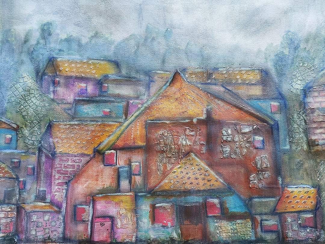 House and home - Trudie Averett Art