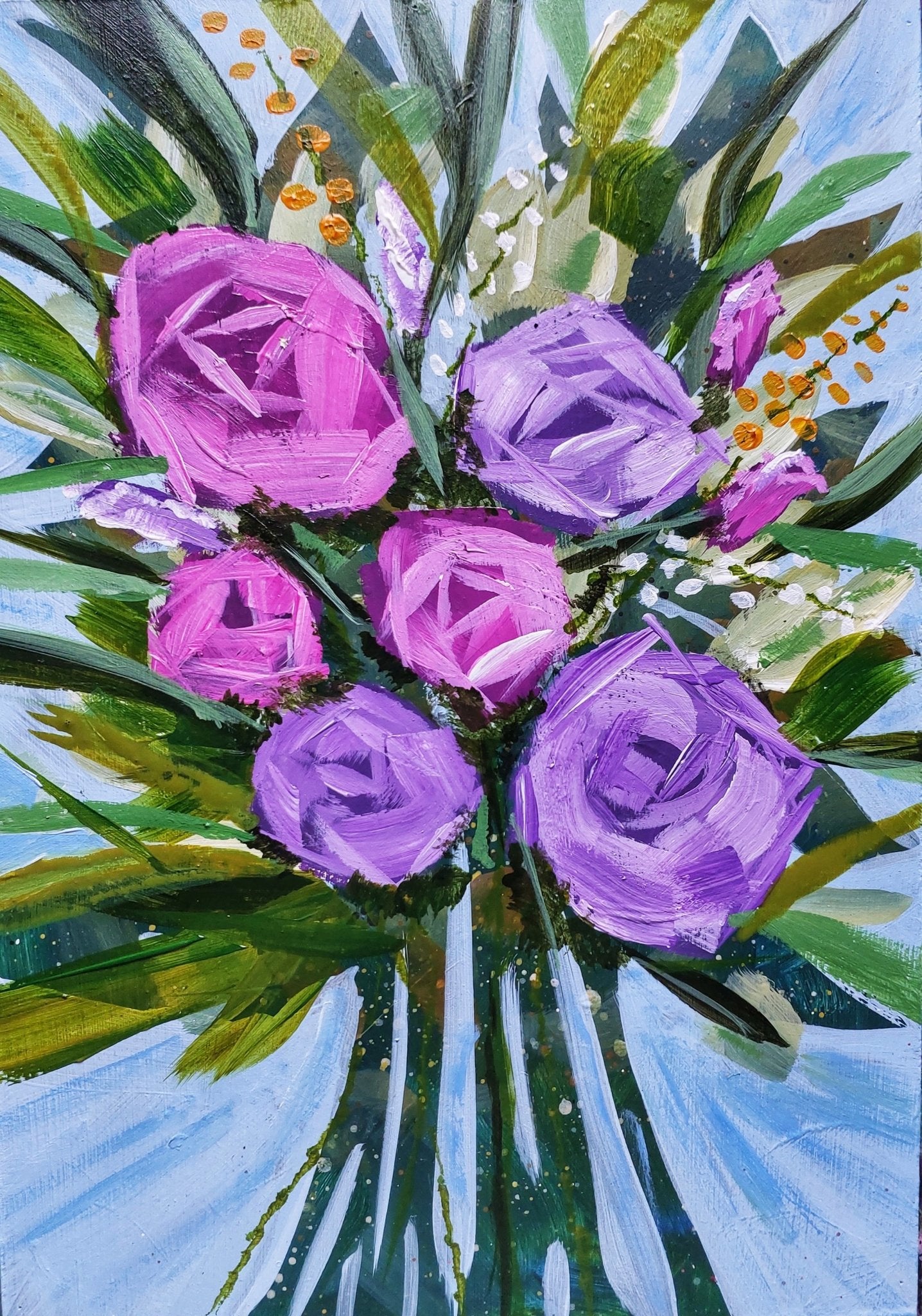 Bouquet of Radiance - Trudie Averett Art