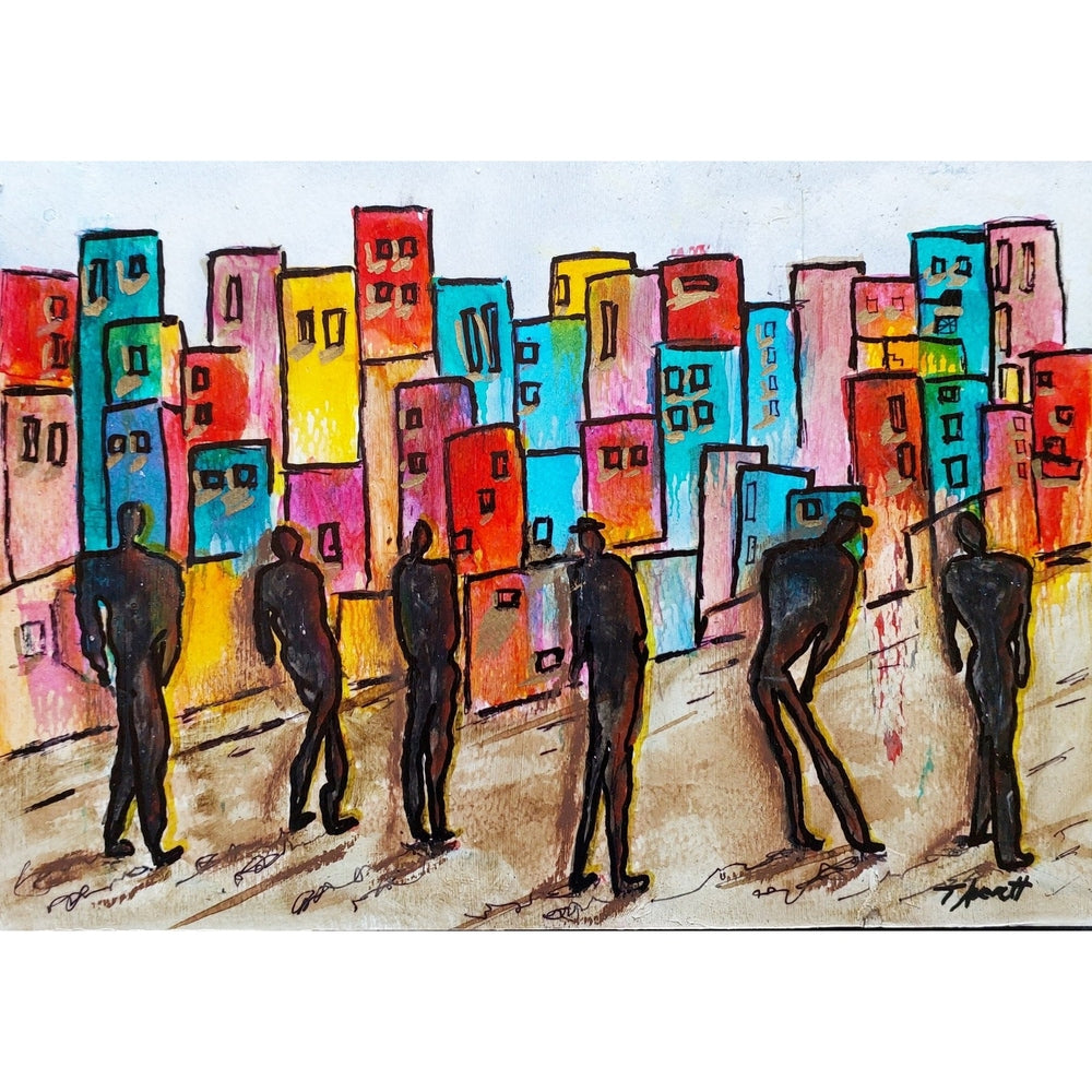 City Stride - Trudie Averett Art