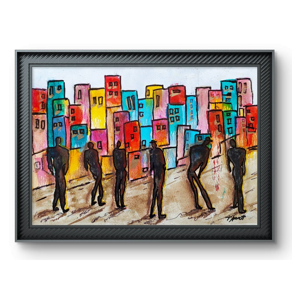 City Stride - Trudie Averett Art