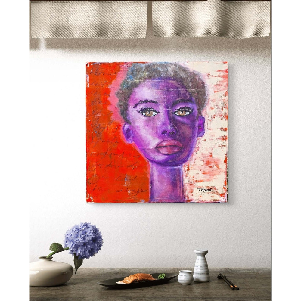 In her gaze - Trudie Averett Art