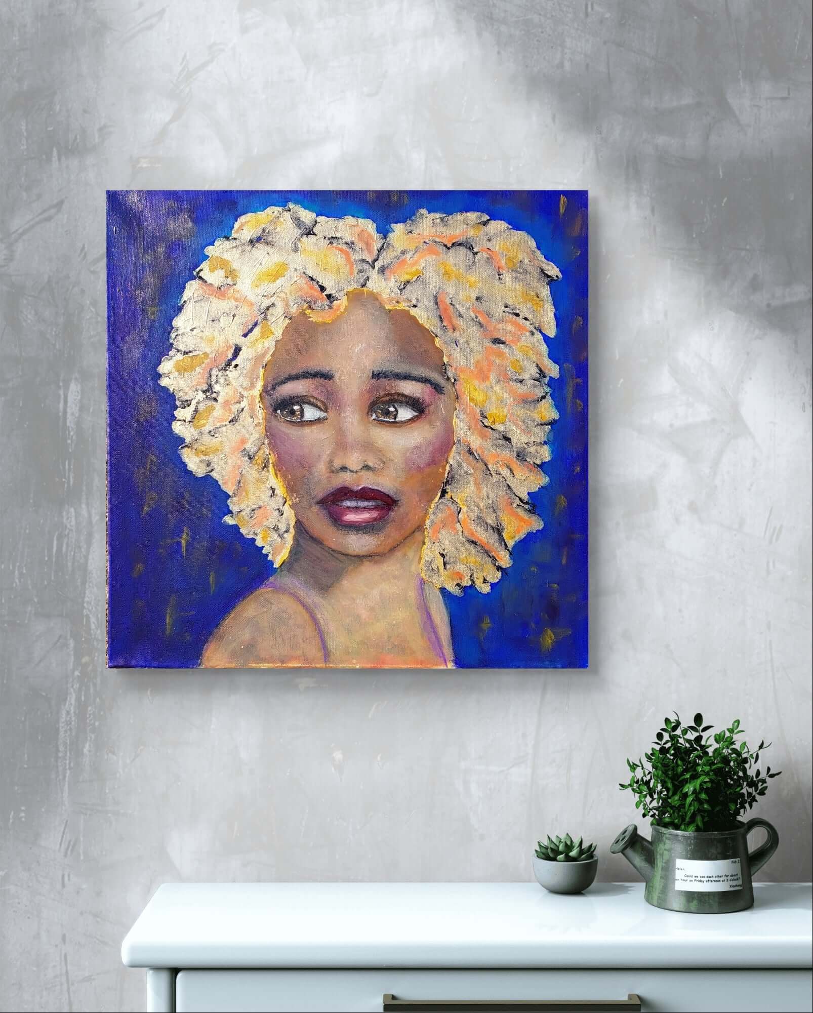 Reflection (still drying, Pre-orders welcome) - Trudie Averett Art