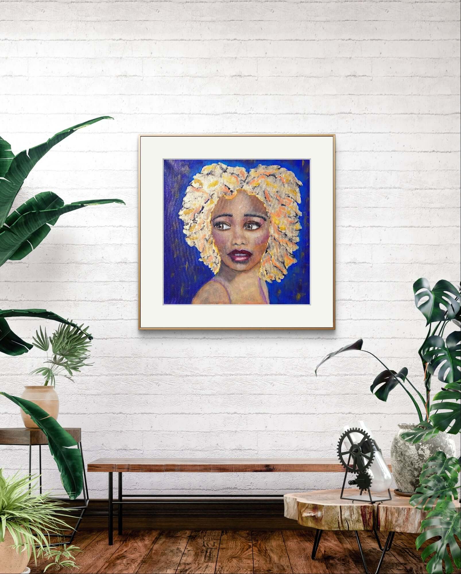 Reflection (still drying, Pre-orders welcome) - Trudie Averett Art