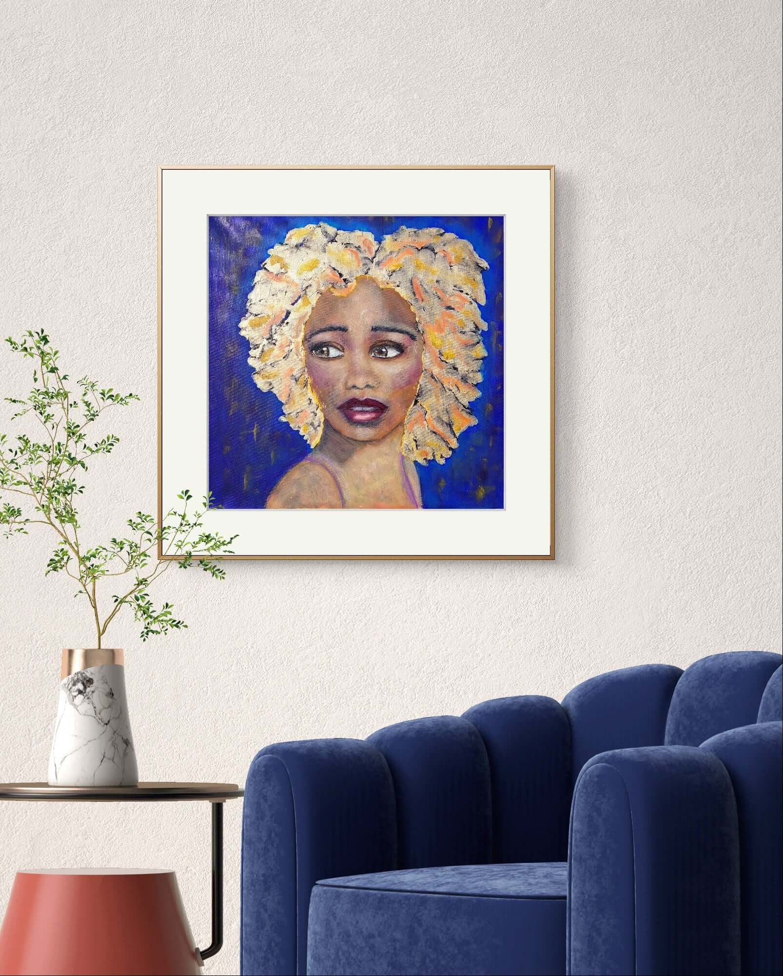Reflection (still drying, Pre-orders welcome) - Trudie Averett Art