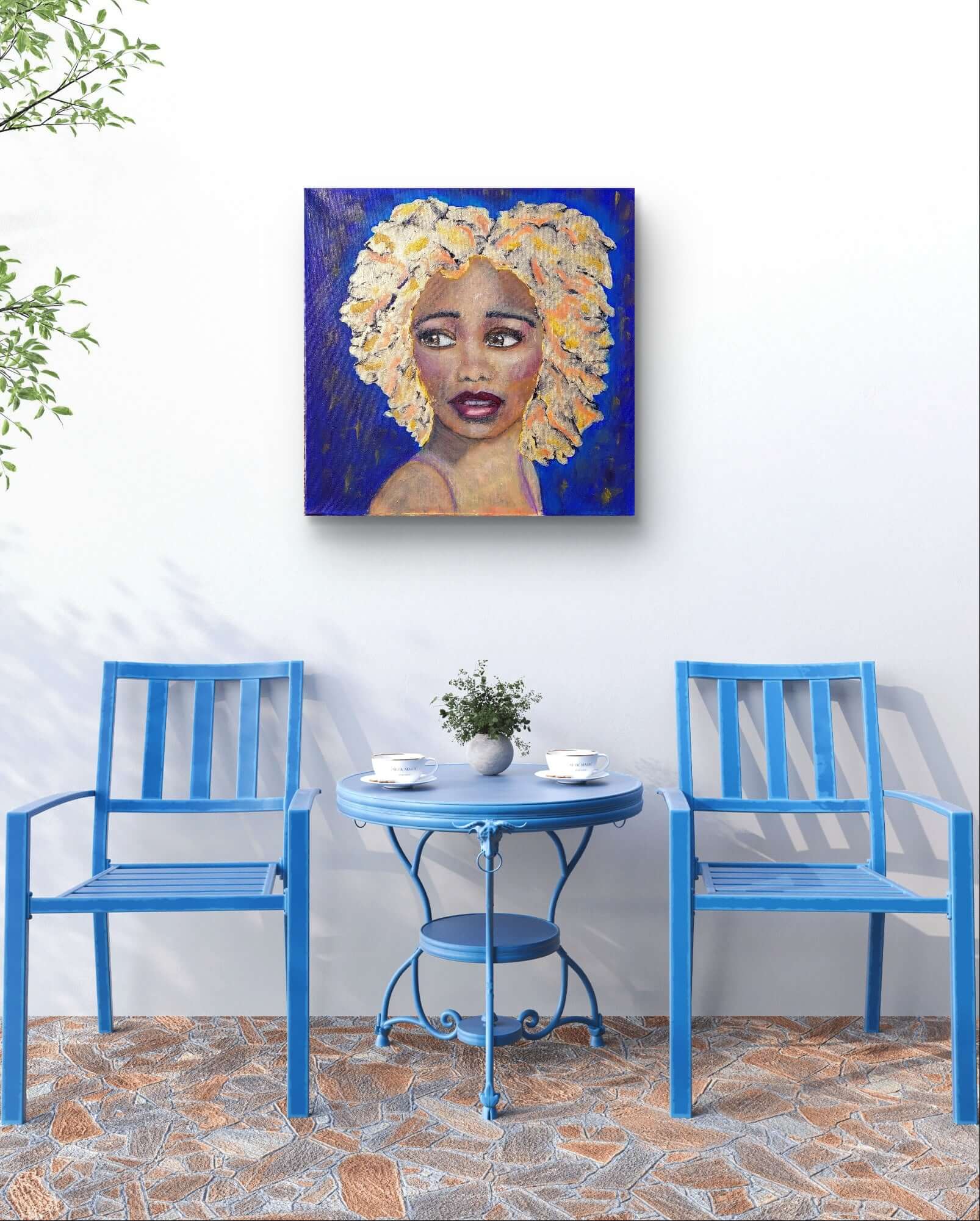 Reflection (still drying, Pre-orders welcome) - Trudie Averett Art