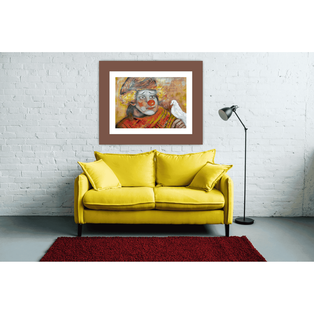 The Pensive Clown - Trudie Averett Art