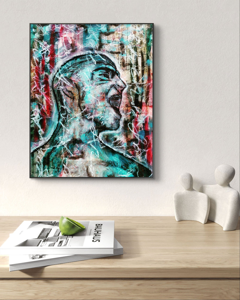 The scream of the Unseen - Trudie Averett Art